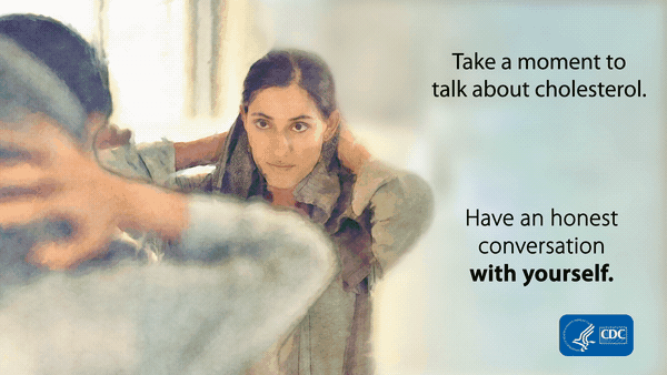 Take a moment to talk about cholesterol. Have an honest conversation with yourself.