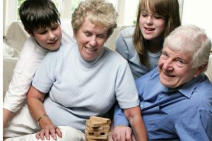 family in occupational therapy for dementia