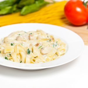 Fettucine Alfredo with Chicken